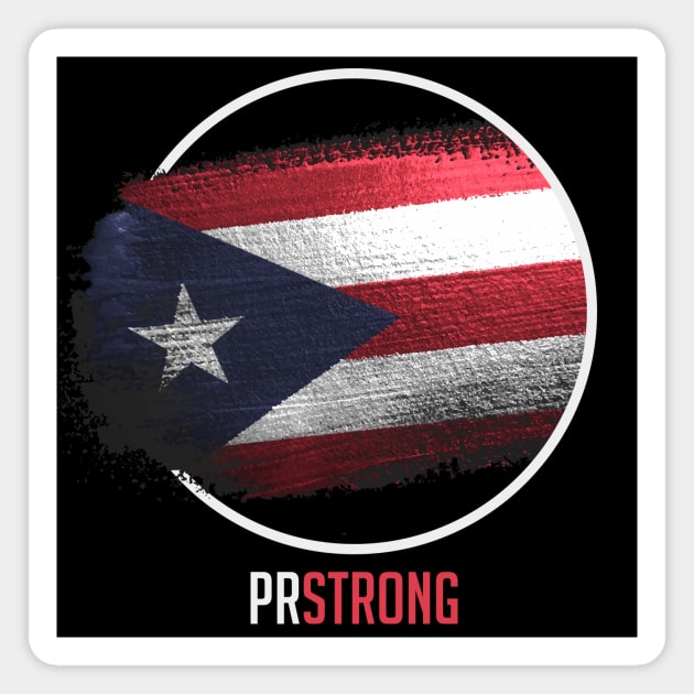 Puerto Rico Strong Magnet by PuertoRicoShirts